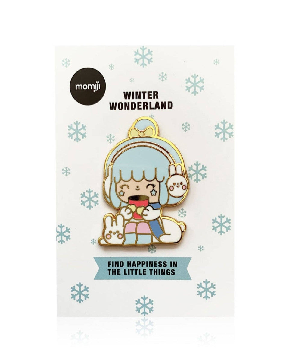 Winterwunderland Button