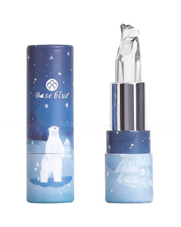 Bálsamo labial transformador con pH de menta fría y forma de oso polar
