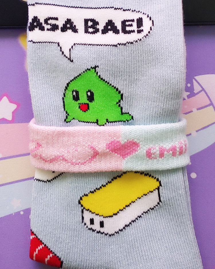Wasabae Sashimi Chibi Sushi Socken - 2 Größen