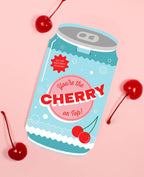 Loco Note - Cherry on Top Soda Can Card