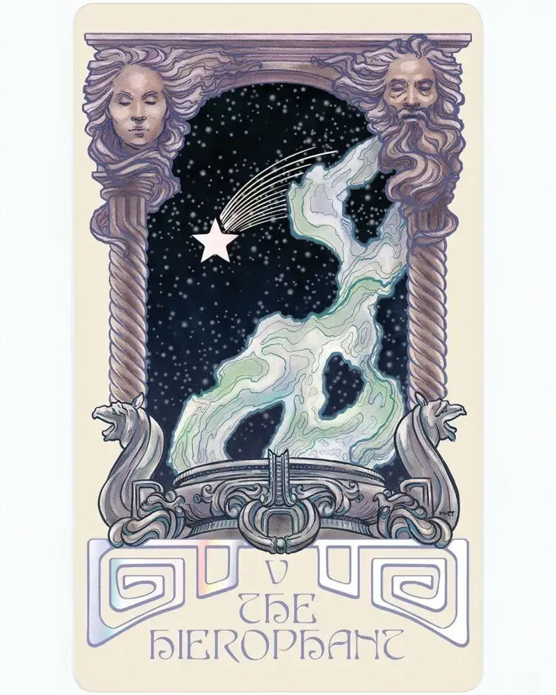 Ethereal Visions Luna 80 Card Tarot Deck & 140pg Full Color Guidebook