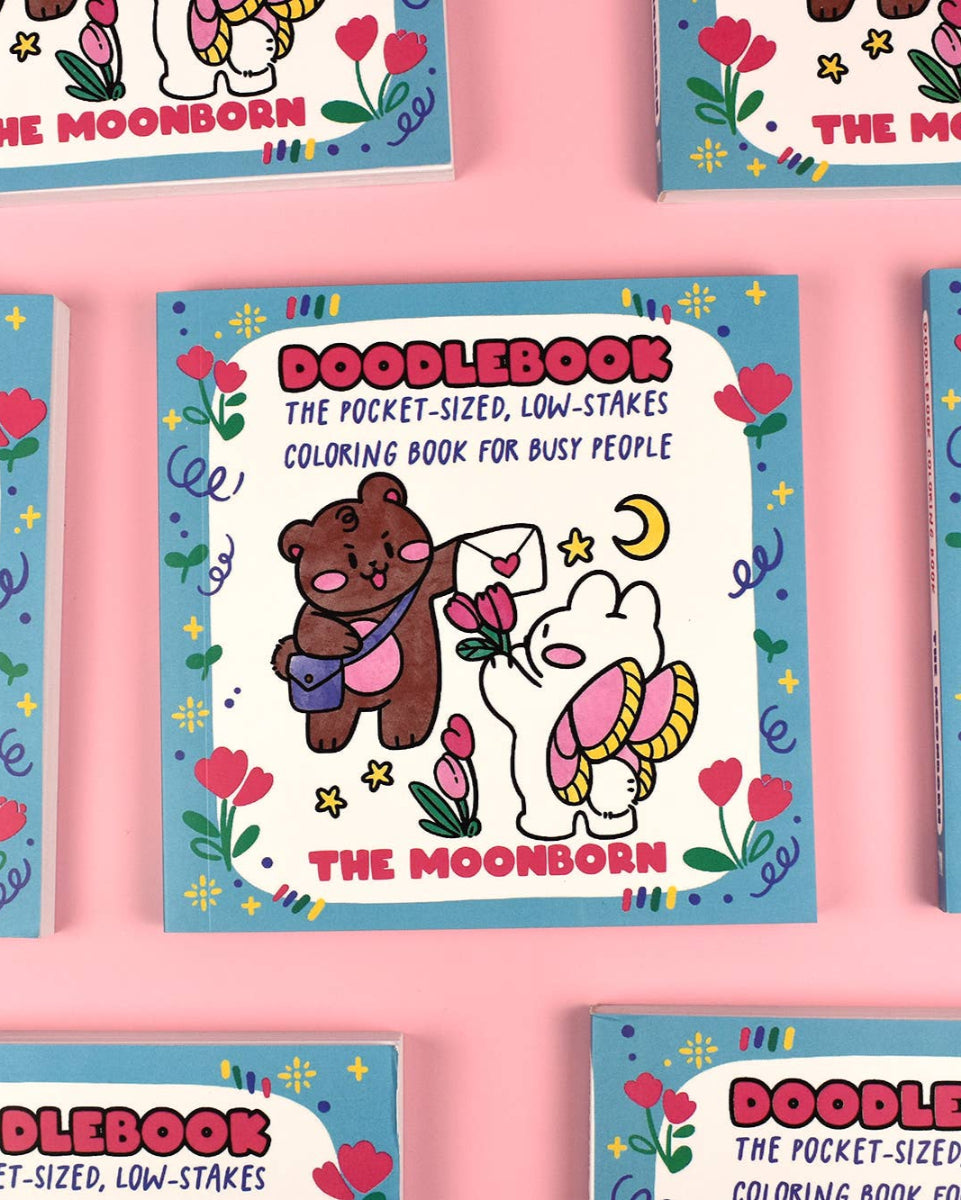 The Doodlebook Kawaii Coloring Book