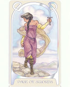 Baraja de Tarot Luna de 80 cartas de Ethereal Visions y guía a todo color de 140 páginas