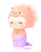 Roarsome! Orange Kawaii Dinosaur Message Doll 5"