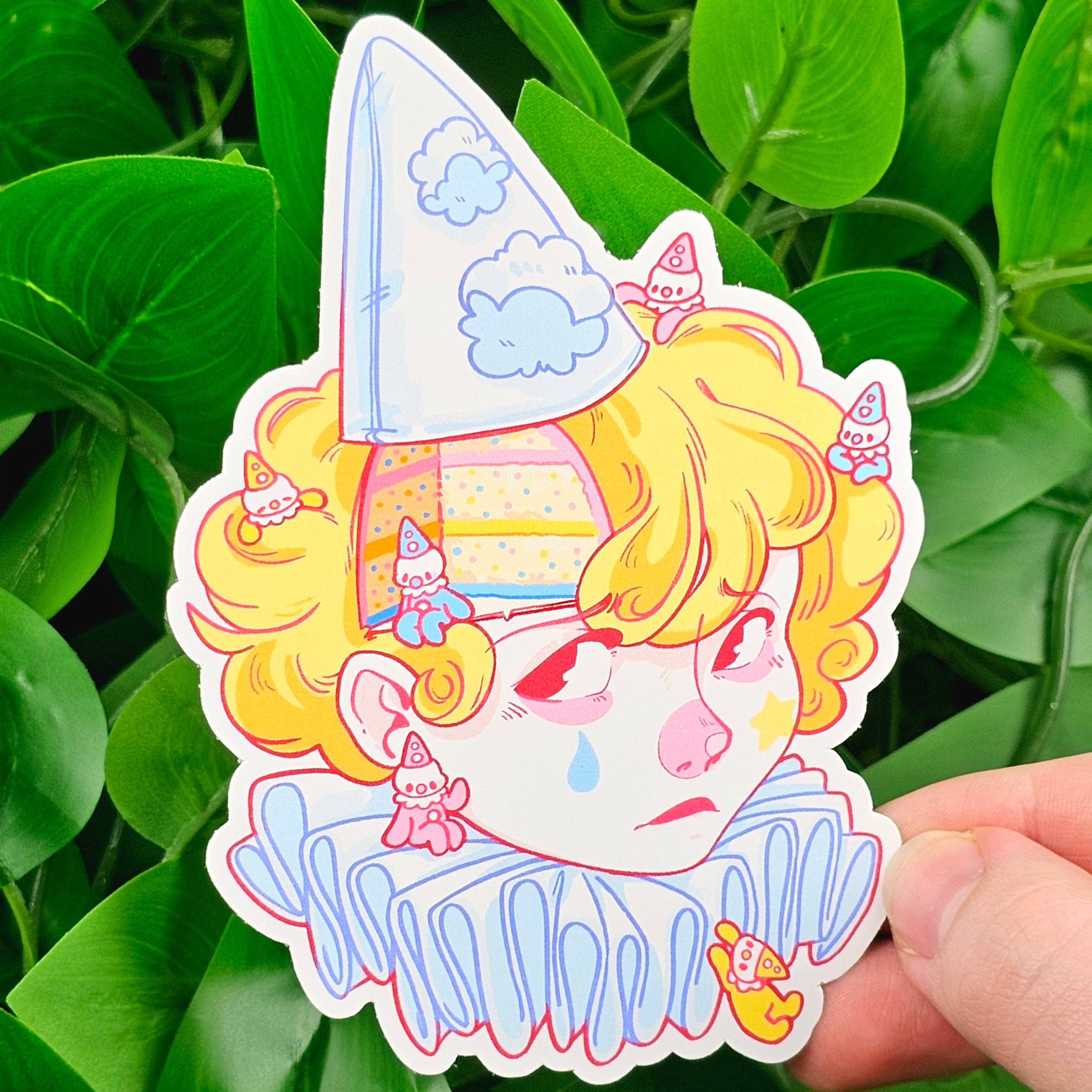 Milky Tomato - Cute Weirdcore Girl Stickers!
