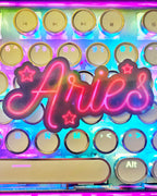 LooLooKazoo - Zodiac Neon Signs Holographic Vinyl Stickers