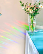 Holografischer Fensteraufkleber „Jetzt ist deine Zeit zu glänzen“ – 4" x 4,5"