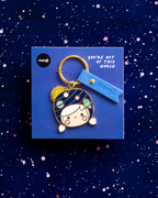 Wonder Girl Kawaii Solar System Hard Enamel Keychain