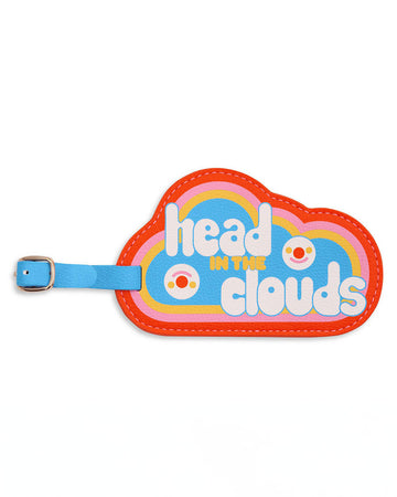 "Head in the Clouds" Cloud Shaped Getaway Luggage Tag