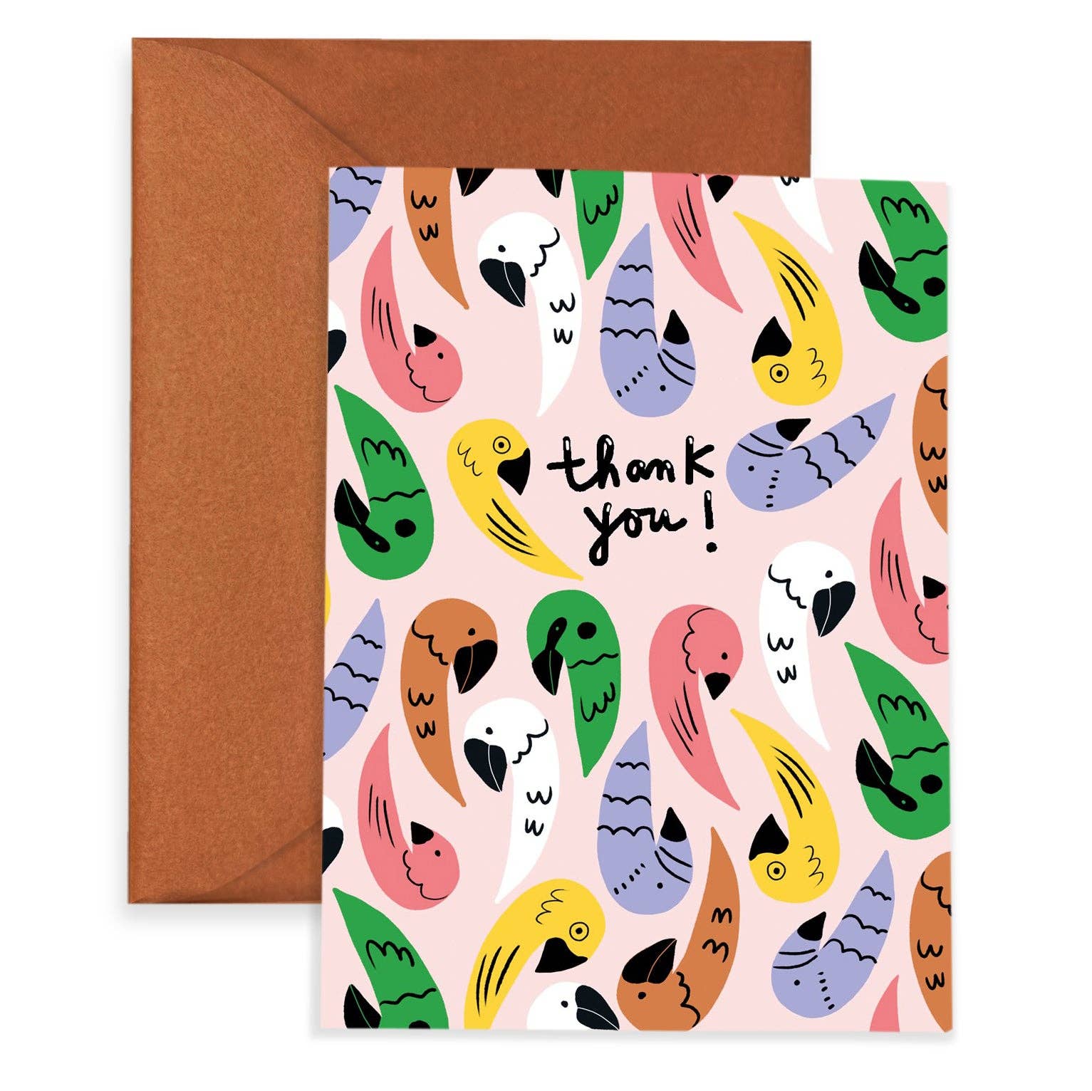 POLLY WANNA THANK YOU - Thank You Card Box Set of 6
