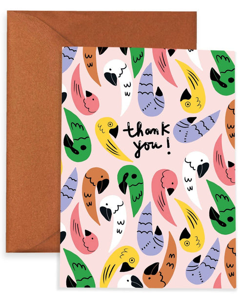 POLLY WANNA THANK YOU - Thank You Card Box Set of 6