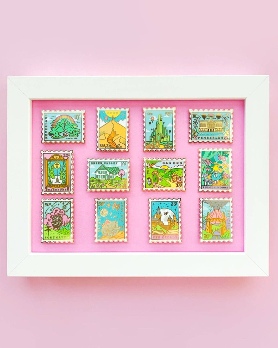 Oz Hard Enamel Stamp Pin