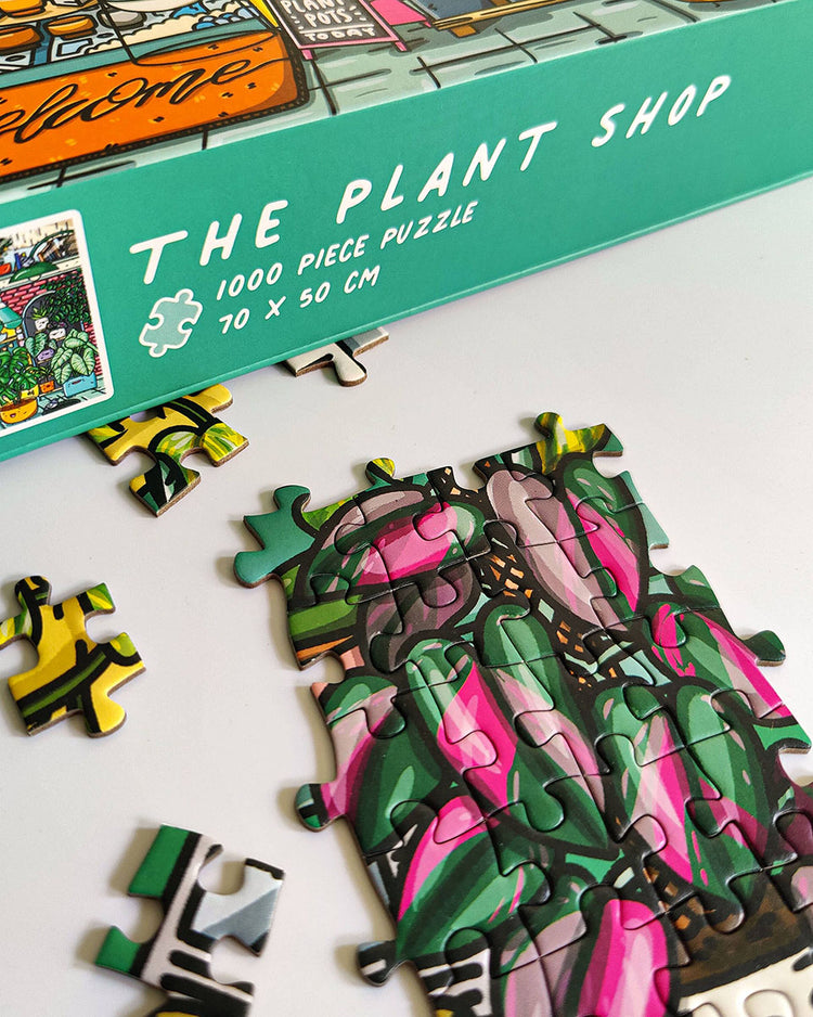 Plant Lovers Kawaii 1000 pc Puzzle "The Plant Shop"