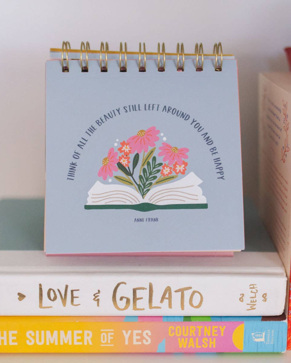 52 Weeks of Happy Quotes Flip Desk Calendar