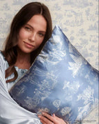 KITSCH - Bridgerton x Kitsch Satin Pillowcase in Garden Toile