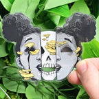 Milky Tomato - Clear Mushroom Face Girl Waterproof Stickers!