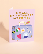 ANYWHERE WITH YOU - Love Card