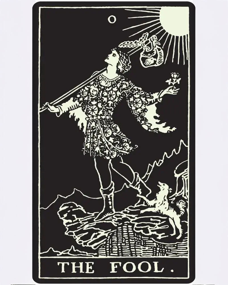 Glow In The Dark 78 Card Tarot Deck & Guidebook