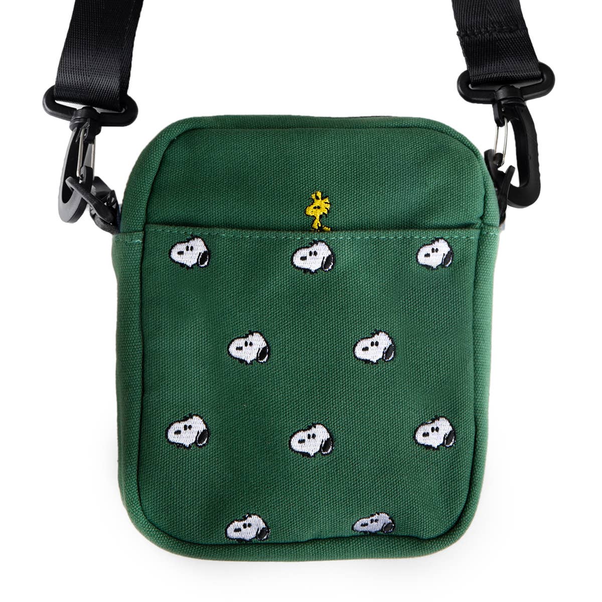 Three Potato Four - 3P4 x Peanuts® - Snoopy Embroidered Crossbody Bag (Forest)