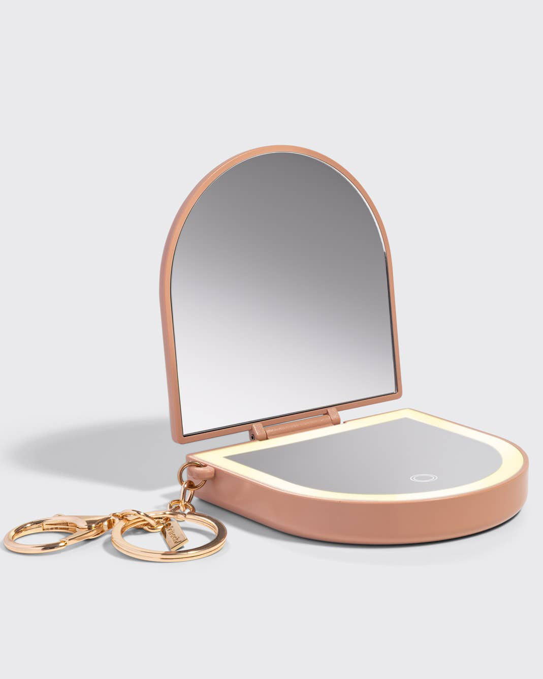 KITSCH - Terracotta Compact Mirror Keychain