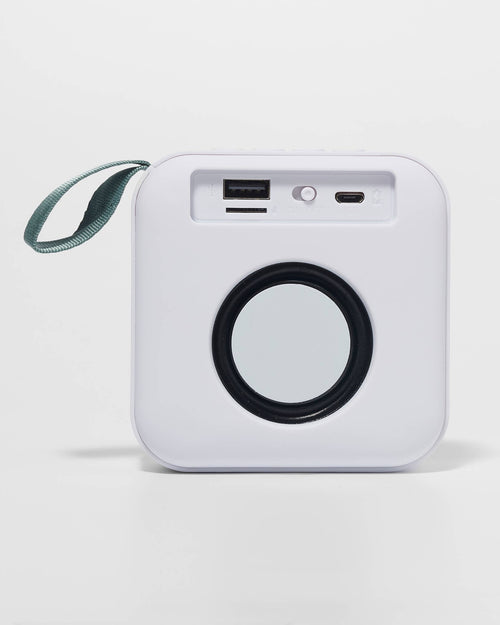 Altavoz portátil de viaje The Vacay Olive Stripe