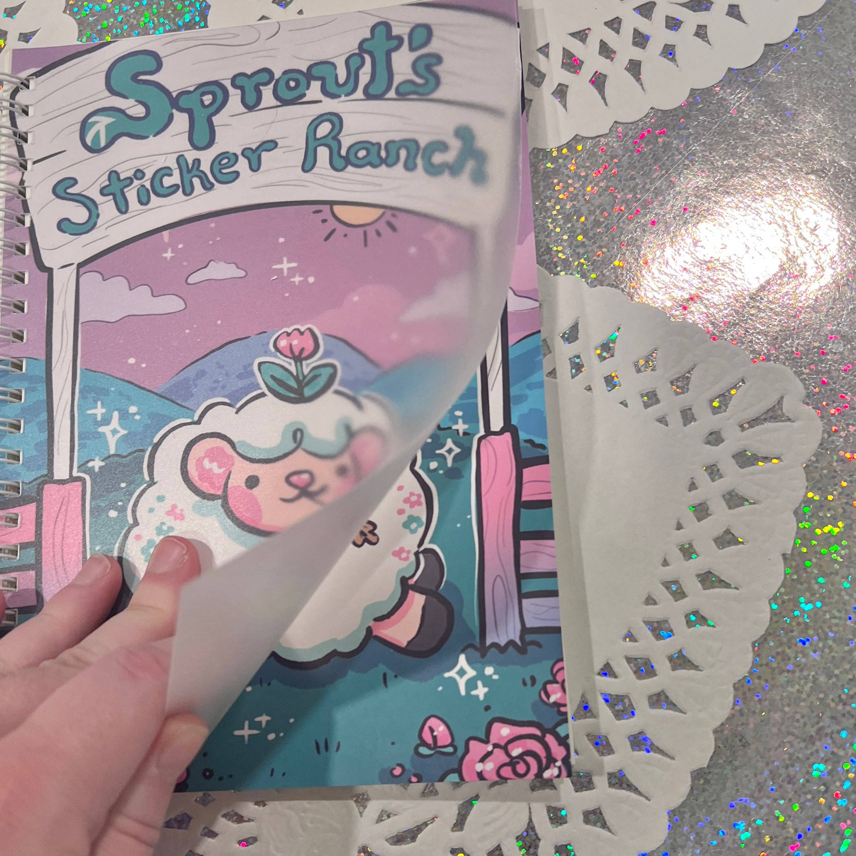 Sprout's Sticker Ranch Reusable Sticker Book - 5.5" x 8"