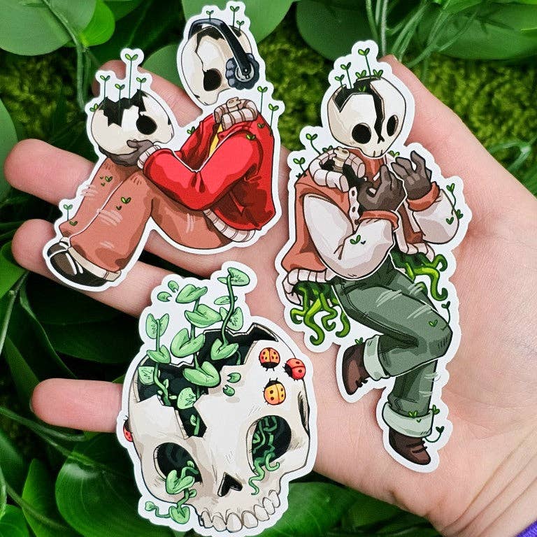 Milky Tomato - Plant Skeleton Stickers!
