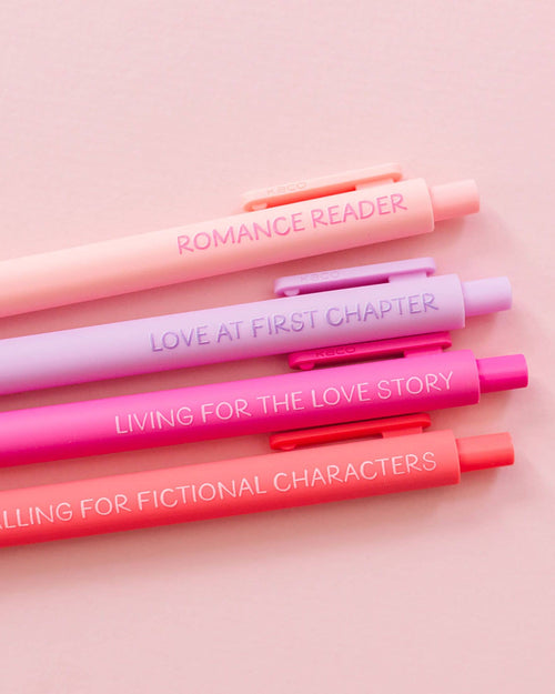 Romance Reader Pen Set
