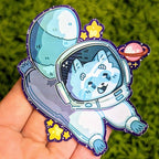 Milky Tomato - Space Raccoon Stickers!