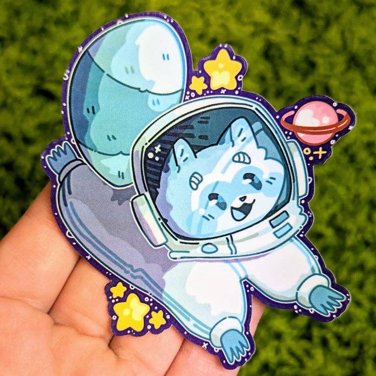 Milky Tomato - Space Raccoon Stickers!