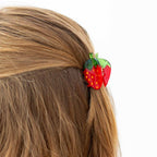 Jenny Lemons - Mini Red Strawberry Hair Claw Clip