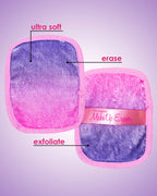 Juego de toallitas de tela reutilizables con borrador de maquillaje para festivales de 7 días