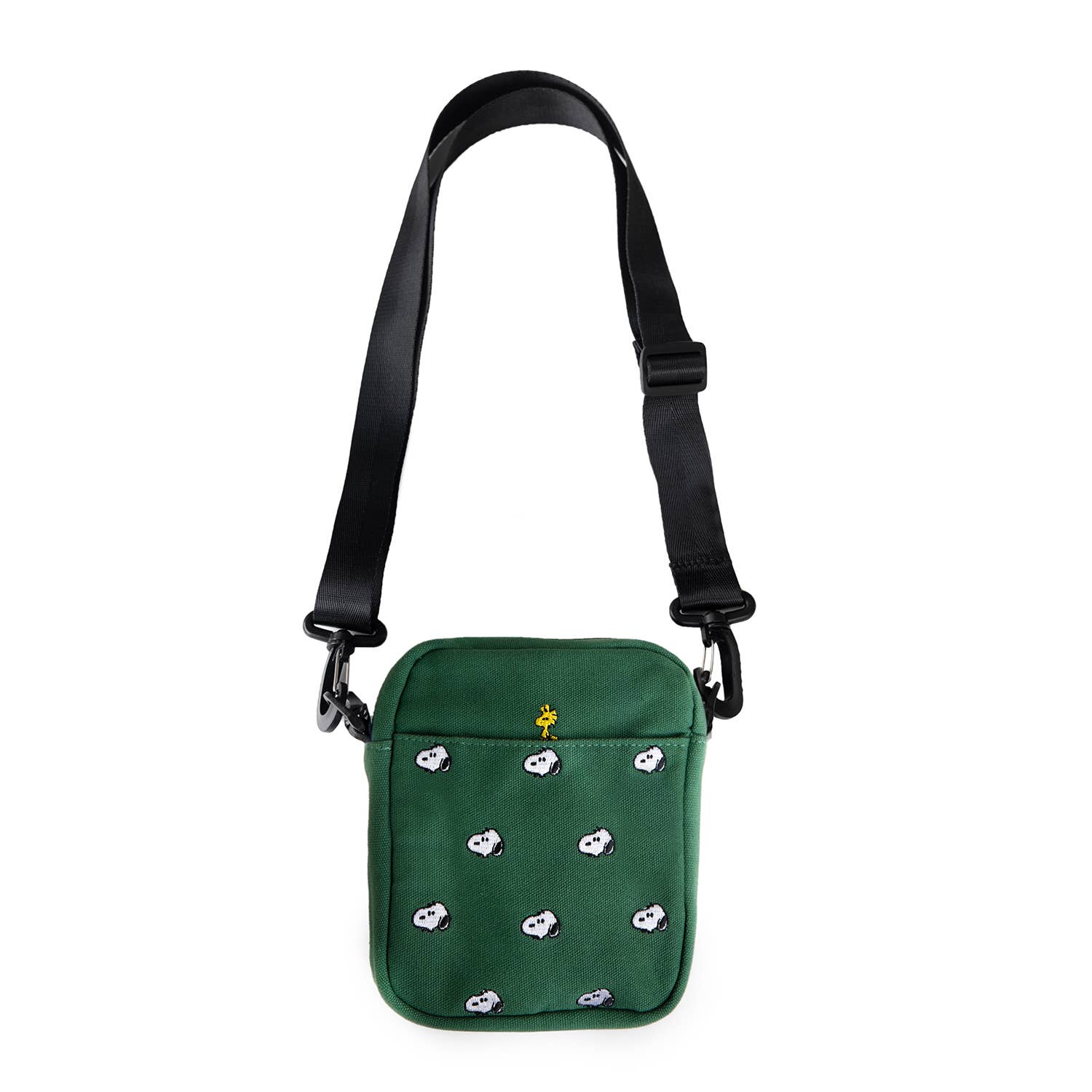 Three Potato Four - 3P4 x Peanuts® - Snoopy Embroidered Crossbody Bag (Forest)