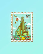 Pin de esmalte con sello de Oz 🌈👠 Pin de solapa de esmalte duro - Arte de abanico pastel | por Joy Addict