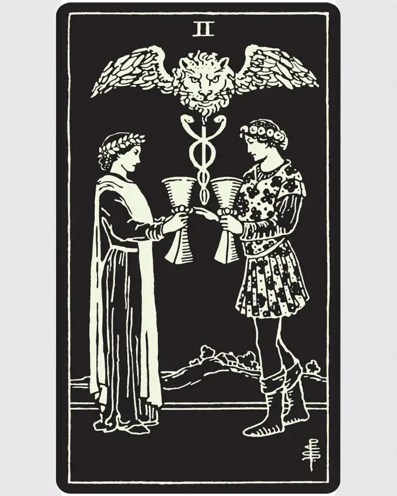 Glow In The Dark 78 Card Tarot Deck & Guidebook