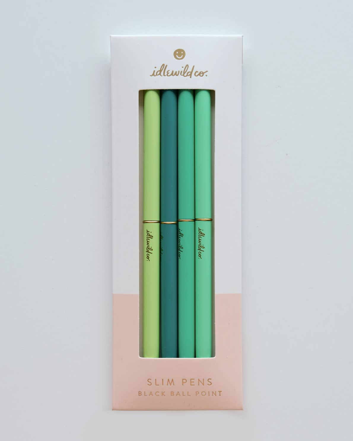 Juego de cuatro bolígrafos delgados | Spectrum Emerald City