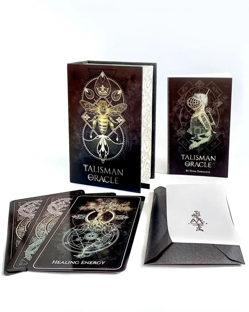 Talisman Oracle 44 Glit-edged Cards & 112pg Illustrated Guidebook
