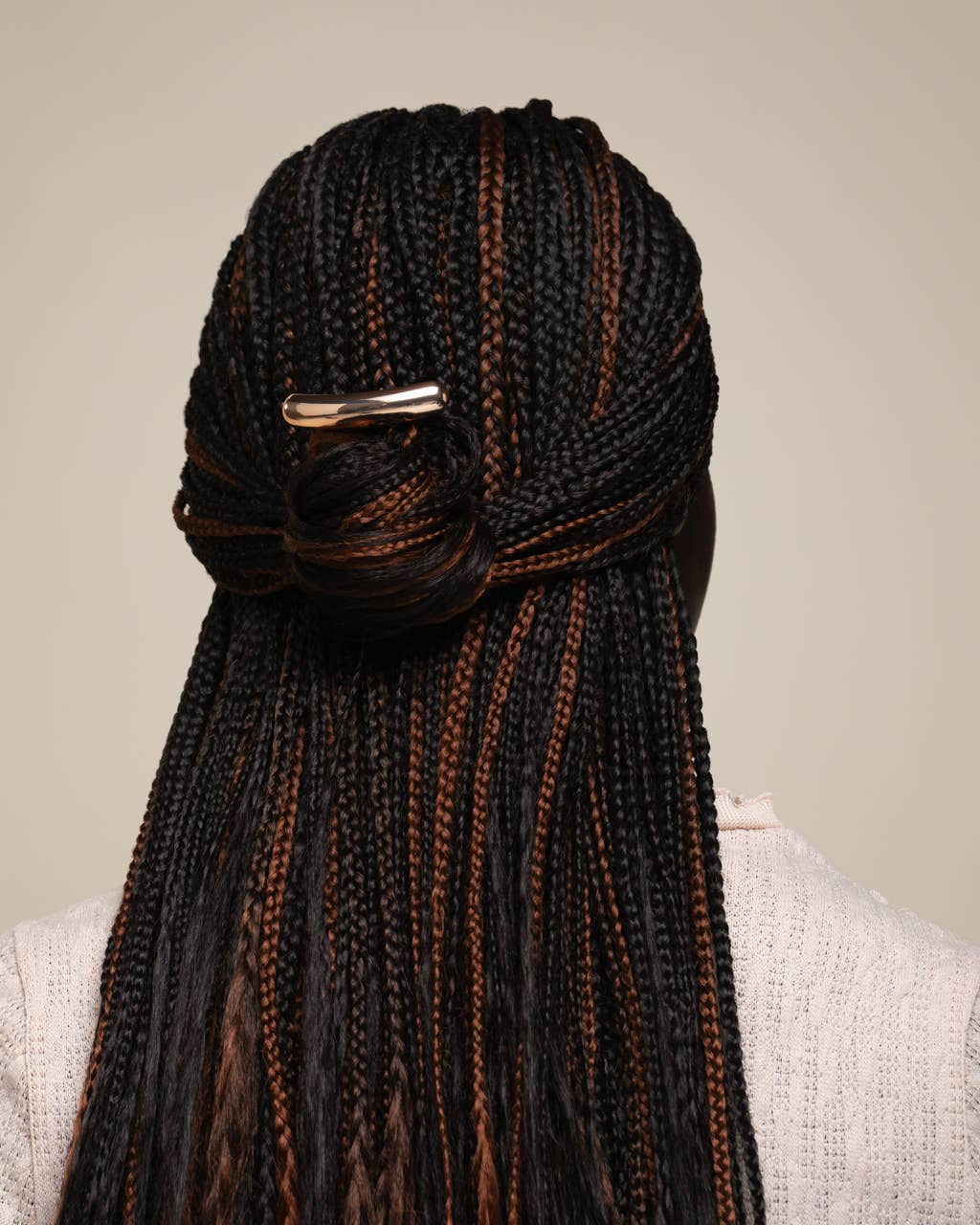 KITSCH - Mini Metal Barrette French Hair Pin - Gold