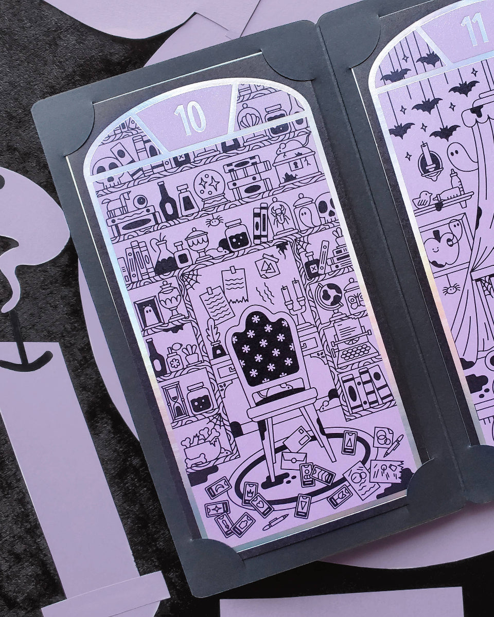 2025 Halloween Stickii Advent Calendar: The Haunted Mansion House Tour - Cute & Pop Edition