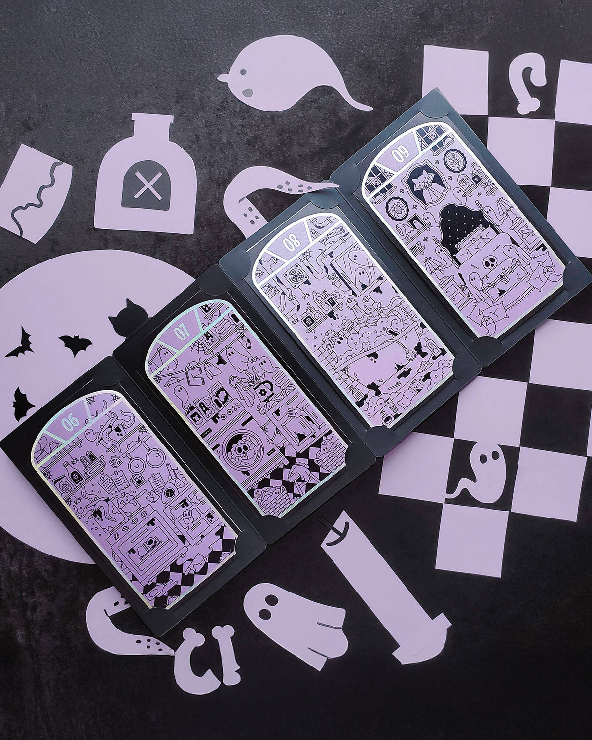 2025 Halloween Stickii Advent Calendar: The Haunted Mansion House Tour - Cute & Pop Edition