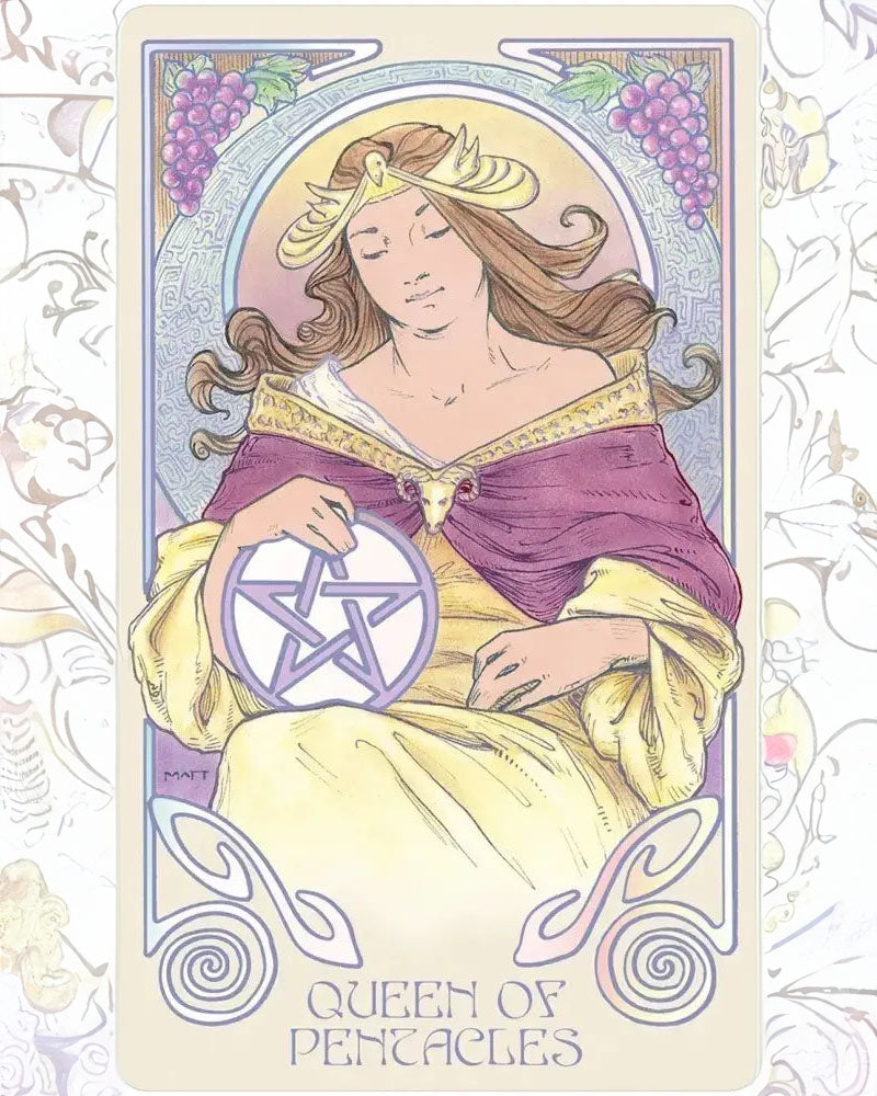 Ethereal Visions Luna 80 Card Tarot Deck & 140pg Full Color Guidebook