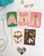 Dream Folk Studio - Moth Postcard Pack - 10 postcards