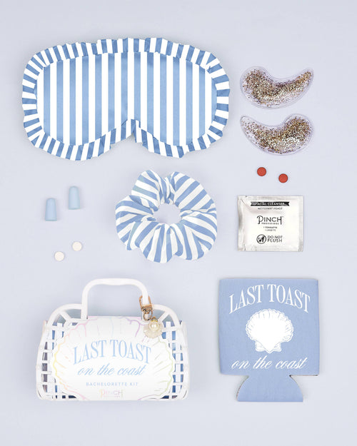 Pinch Provisions - Kit de Despedida de Soltera | Último Brindis en la Costa, Boda, Nupcial