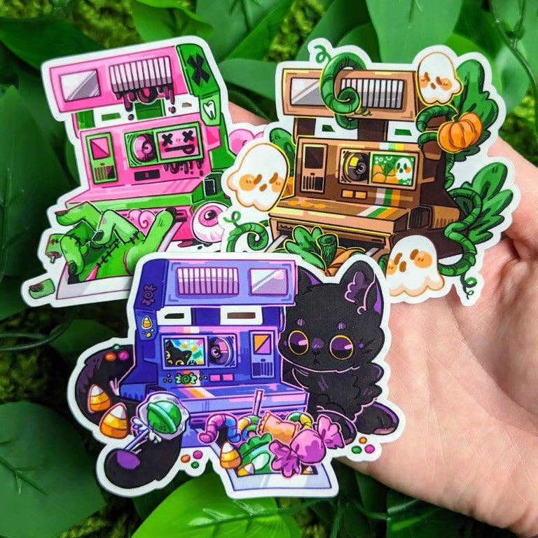 Milky Tomato - Halloween Polaroid Stickers