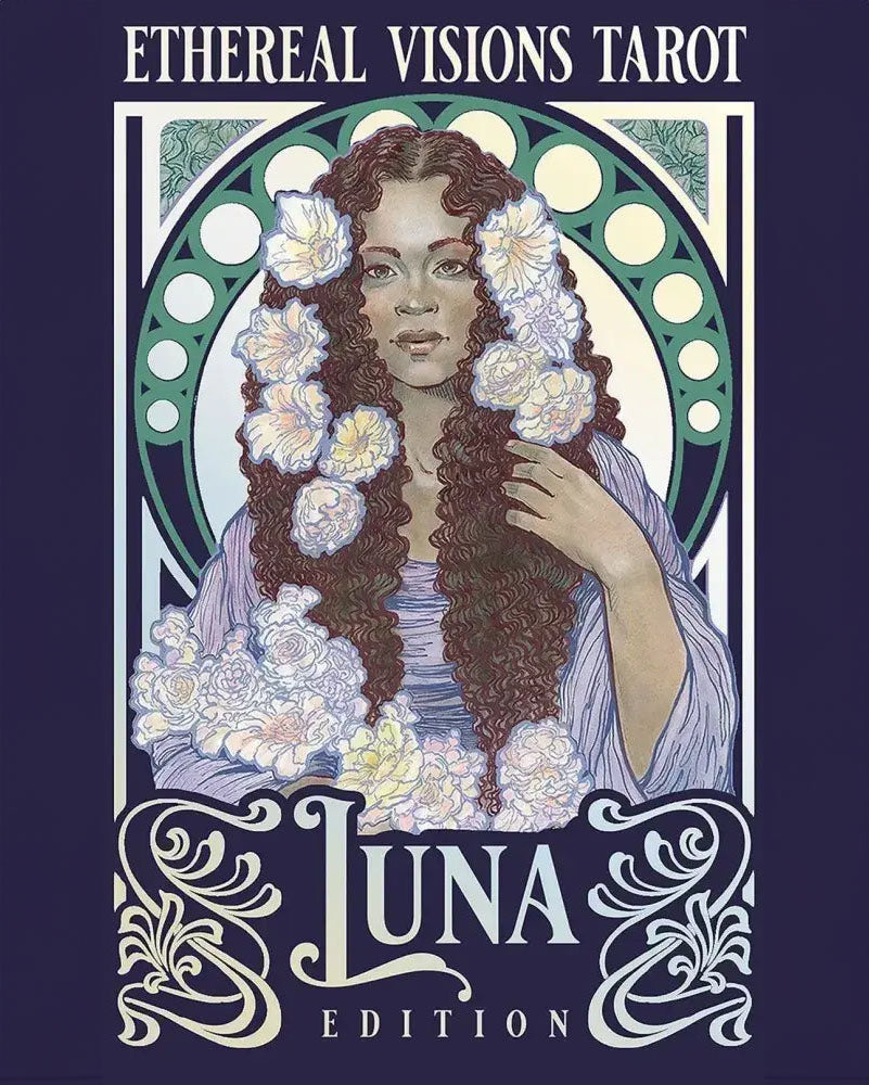 Ethereal Visions Luna 80 Card Tarot Deck & 140pg Full Color Guidebook