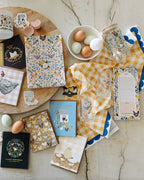 Chickens & Flowers Market List Notepad