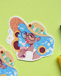 Waterproof Vinyl Sticker ☀️ 3-Inch Brown is Beautiful | by the Moonborn