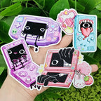 Milky Tomato - Creepy Game Console Stickers!