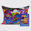 KITSCH - Lisa Frank® x Kitsch Satin Pillowcase in Saturn Sundae™