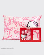 Hello Kitty x Kitsch Satin Pillowcase & Pillow Scrunchie Set